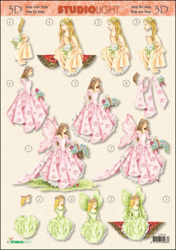 Fairy (189) Step by Step Decoupage