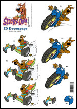 Scooby Doo ~ Car & Bike 001
