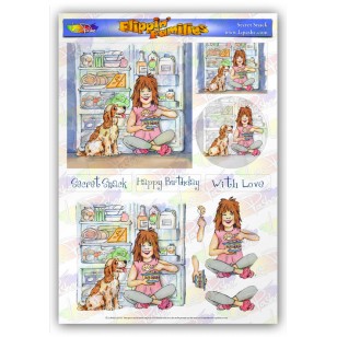 LP Flippin Families Decoupage Secret Snack