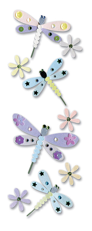 A Touch of Jolee ~ Butterflies/Dragonflies - RRP £1.95