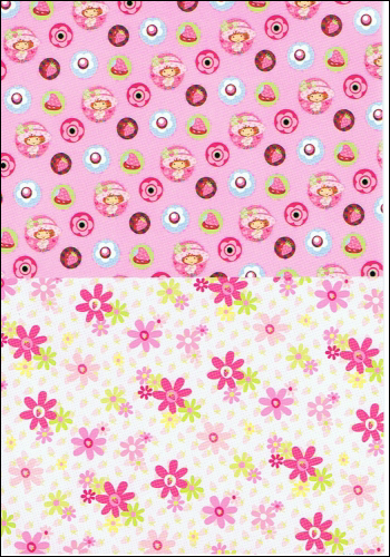 Strawberry Shortcake Backing Sheet 3D SBS Decoupage