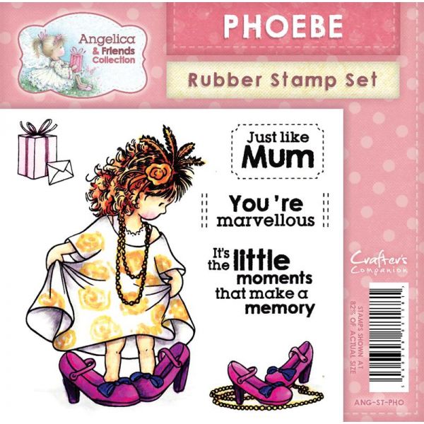 Angelica and Friends - Phoebe Stamp Set