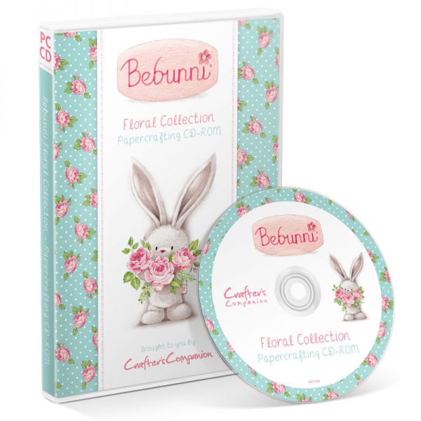 Bebunni Floral - Papercrafting CD-ROM