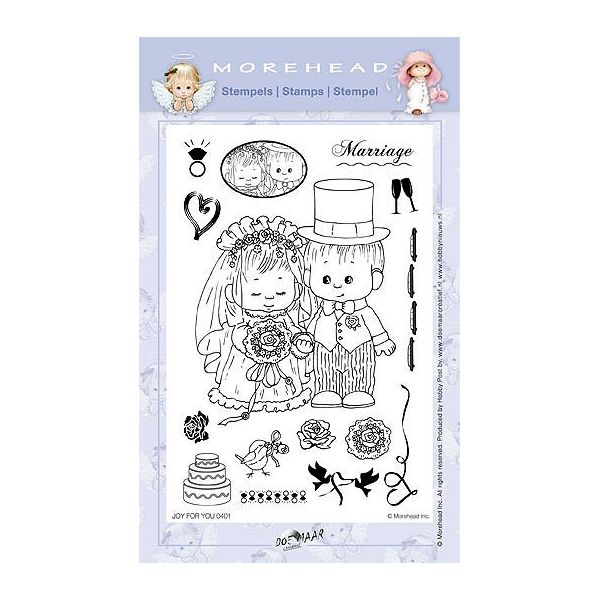 Morehead Acrylic Stamp Set - Marriage