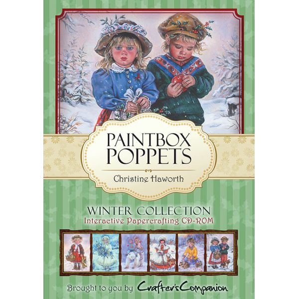 Paintbox Poppets Winter Collection Papercrafting CD