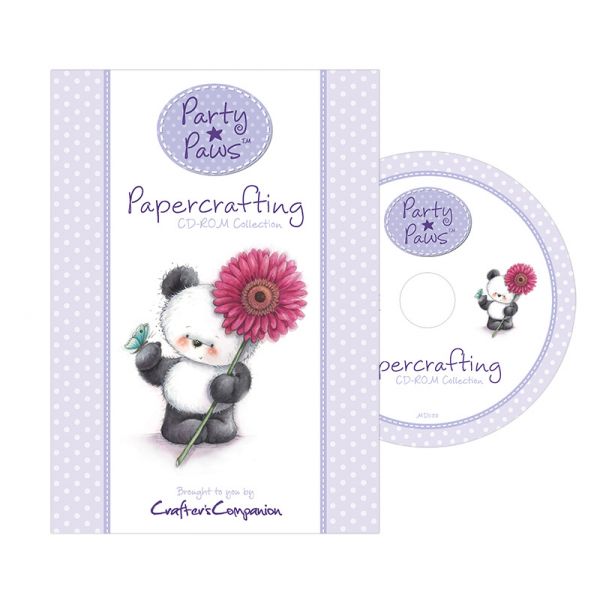 Party Paws Papercrafting CD-ROM Collection