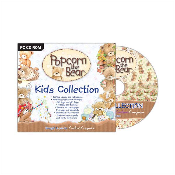 Popcorn the Bear ~ Kids CD-Rom