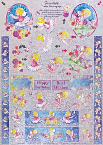 DISCON Freestyle Dufex DIE CUT ~ Cute Fairies