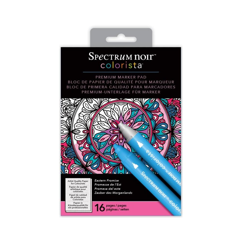 Spectrum Noir Colorista 5\" x 7\" Marker Pad - Eastern Promise