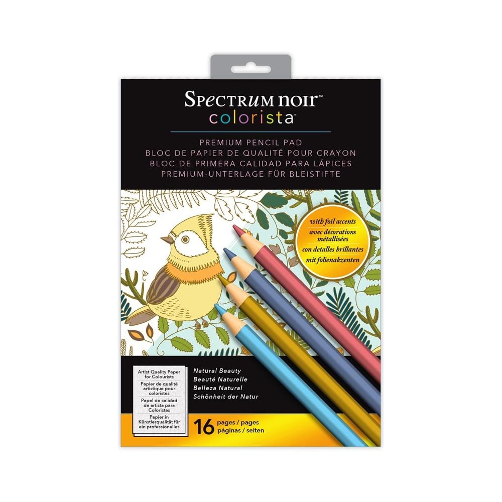 Spectrum Noir Colorista A4 Pencil Pad - Natural Beauty