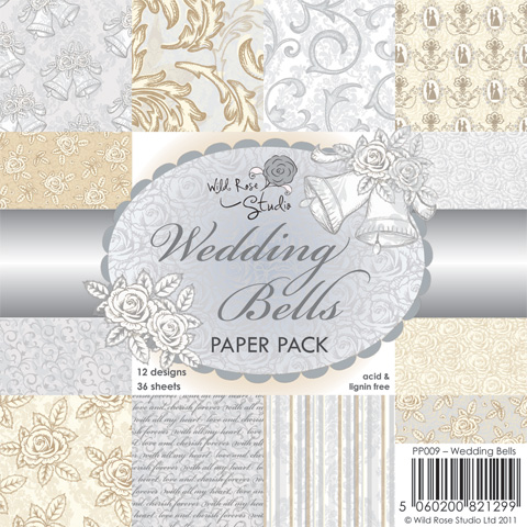 DISCONTINUED WRS Wedding Bells Papers 6 x 6 Paper Pack