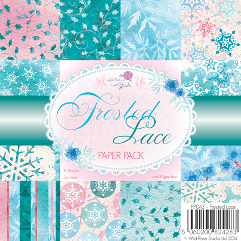DISCONTINUED WRS Frosted Lace 6 x 6 Paper Pack