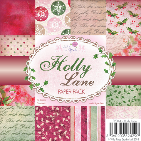 DISCONTINUED WRS Holly Lane 6 x 6 Paper Pack
