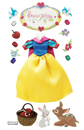 3D Snow White Princess dresses