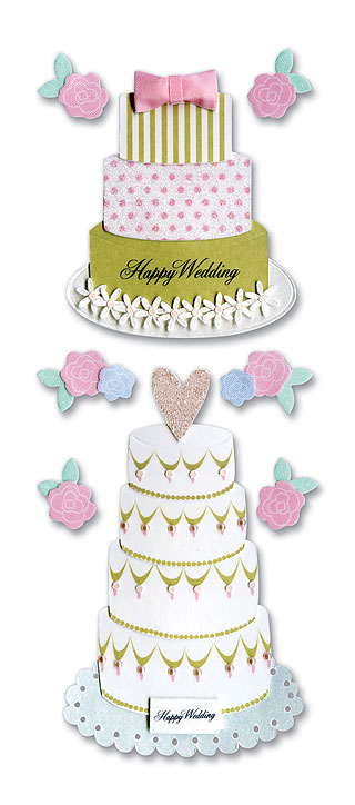 A Touch of Jolee ~ Wedding Cake - RRP £1.95