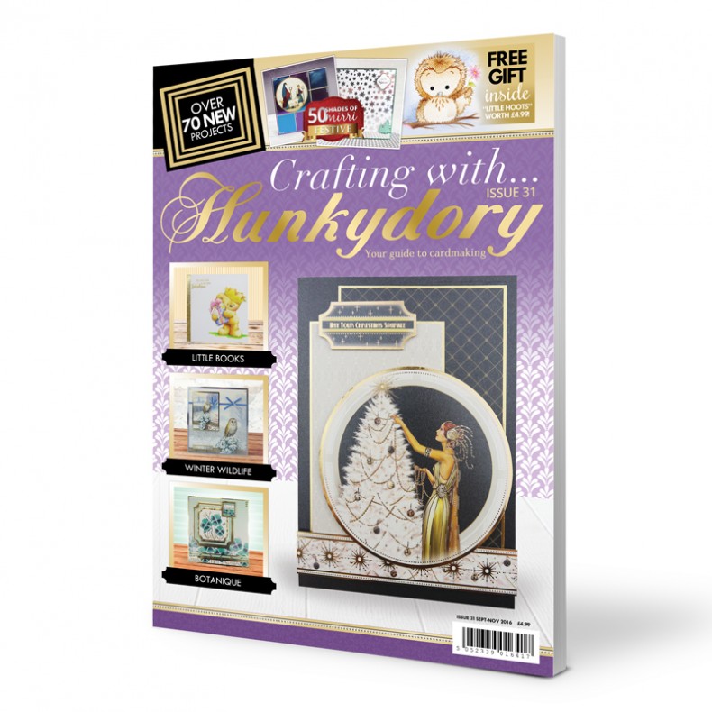 DISCONTINUED Crafting with Hunkydory - Issue 31 plus FREE gift