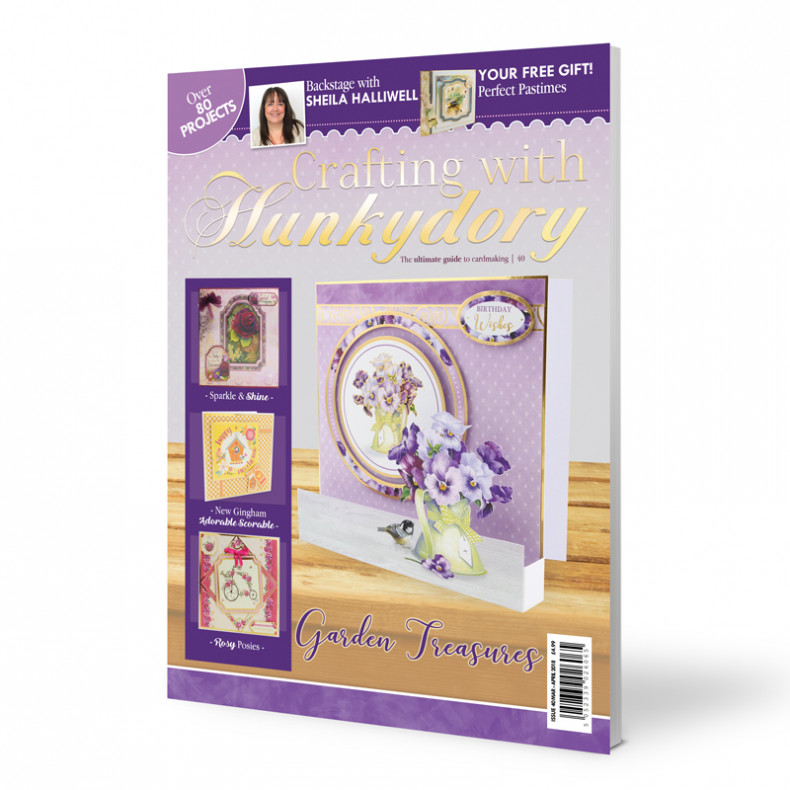 DISCONTINUED Crafting with Hunkydory Project Magazine - Issue 40