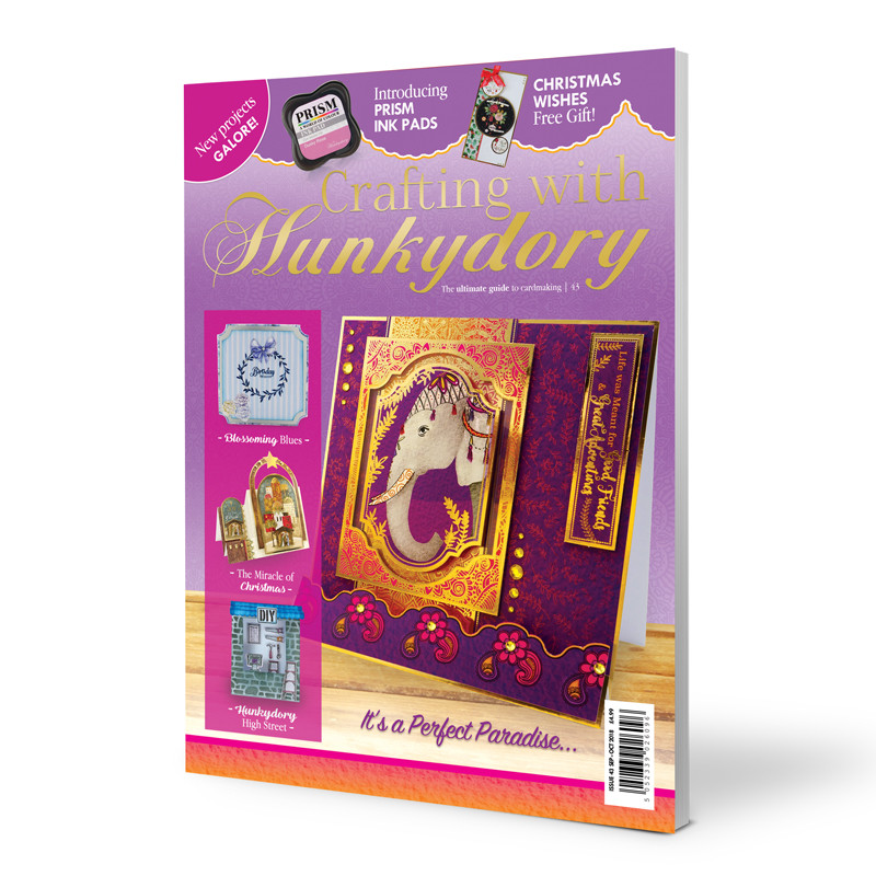 HD Crafting with Hunkydory - Issue 43  plus FREE gift
