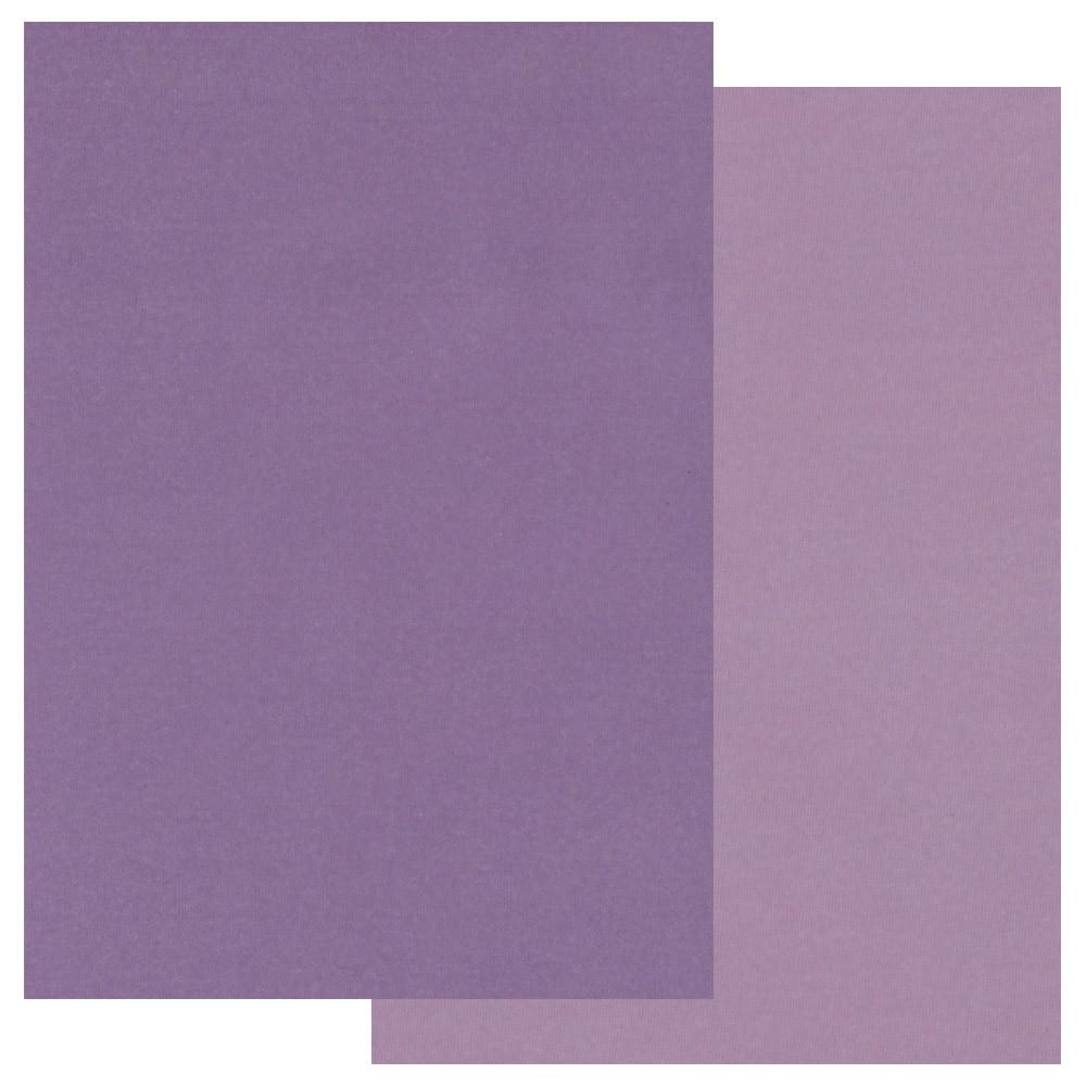 Groovi Two Tone A5 Coloured Parchment Paper - Purple (20 Sheets)