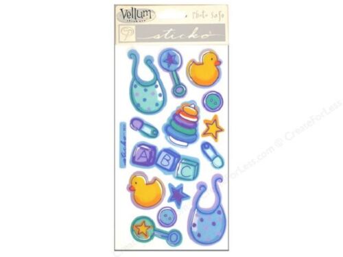 Baby Girl Vellum Stickos