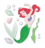 Ariel with flowers