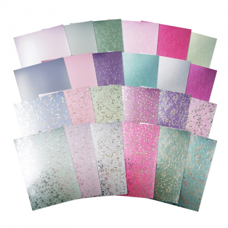 A Touch of Shimmer - Speciality Cardstock Collection
