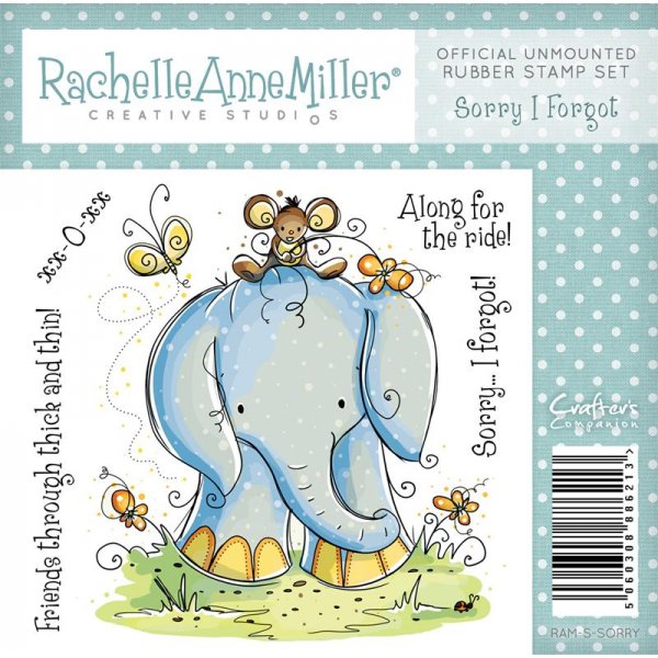 Rachelle Anne Miller - Rubber Stamp Animals - Sorry I Forgot