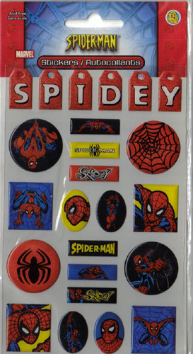 Spiderman Gem Stickers