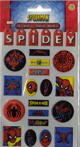Spiderman Gem Stickers