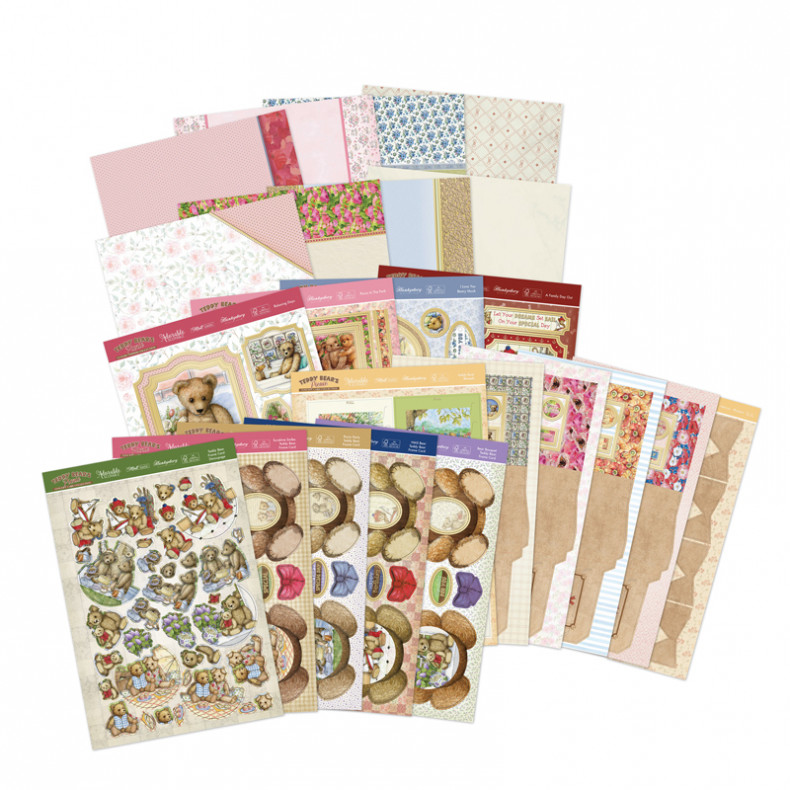 HD Teddy Bear\'s Picnic Luxury Card Collection