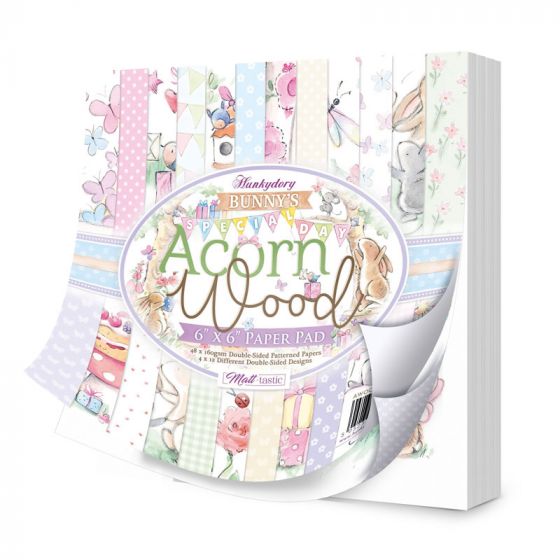Acorn Wood - Bunny\'s Special Day 6\" x 6\" Paper Pad